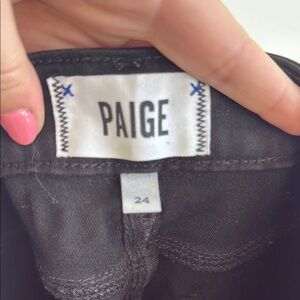 Paige Women's Black Jeans